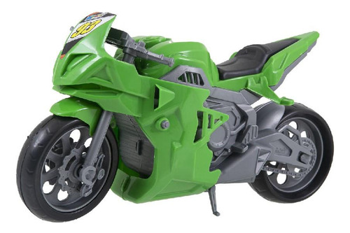 Moto Spark Roda Livre Verde - Kendy