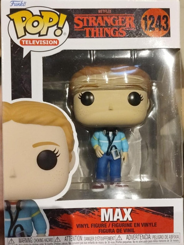 Funko Pop! Televisión Stranger Things #1243: Max