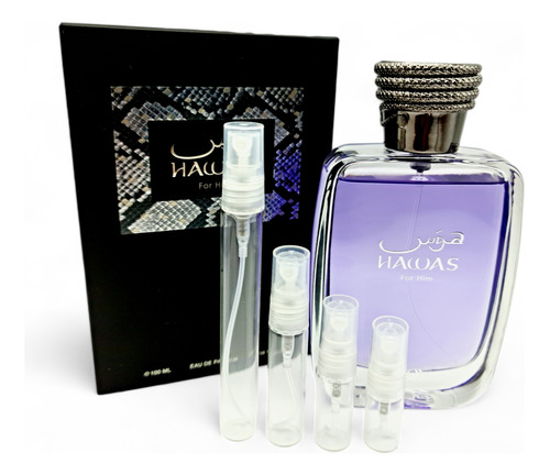 10 Ml En Decant De Hawas De Rasasi For Him Perfume Nicho