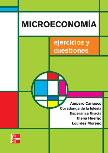 Libro Ejercicios De Microeconomia - Carrasco,amparo