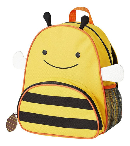 Mochila Escolar Infantil Jardincito Animales Abejita 