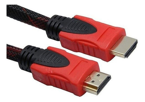 Cable Hdmi A Hdmi Mallado 3 Mts 1080p Full Hd 1080p Tv Led