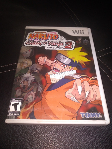 Naruto Shonen Jump Clash Of Ninja Revolution 2, Wii, Español