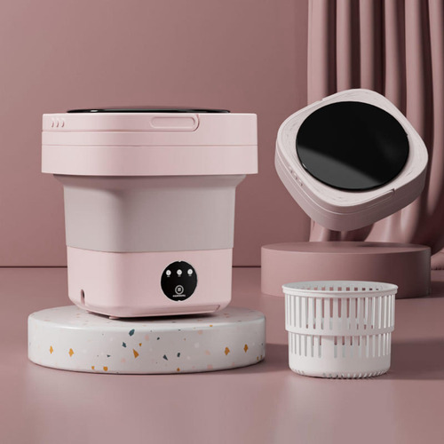 Foldable Mini Washing Machine 6.5l Collapsible Bucket Washer