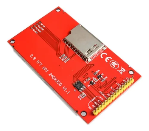 Lcd Tft Tactil 2.8 Pulgadas 240x320 Ili9341 Esp32 Arduino