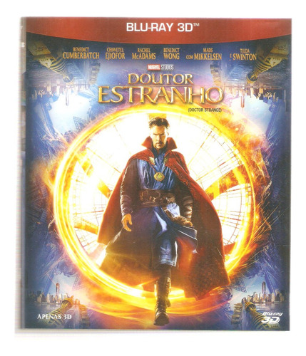 Blu-ray Doutor Estranho - 3d