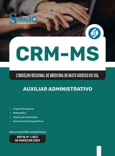 Apostila Auxiliar Administrativo Concurso Crm Ms