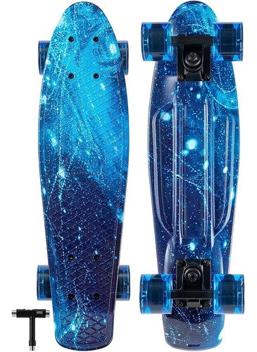 Monopatín Mini Cruiser De 22  Tabla De Crucero Clásica Niños