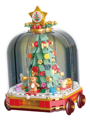 Bloques De Construcción Navideños, Kit Árbol De Navidad
