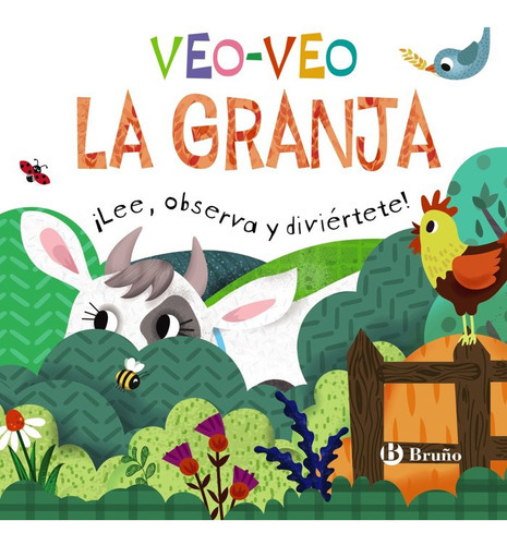 Veo Veo La Granja, De Golding, Elizabeth. Editorial Bruño, Tapa Dura En Español