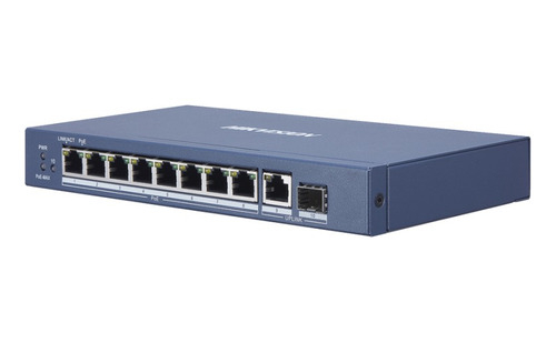 Switch Hikvision 9 Puertos Poe Gigabit + 1 Sfp