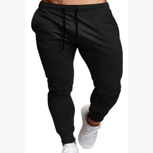 Pantalón Jogger Buzo Hombre Algodón Forro Polar M Y L. 59123