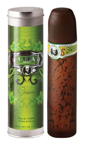 Cuba Green 100 Ml Edt Hombre