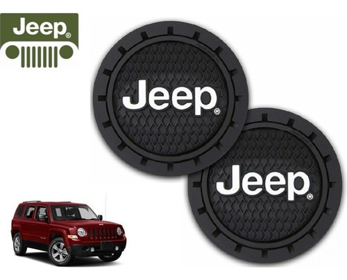 Par Porta Vasos De Auto Universal Jeep Patriot 2017