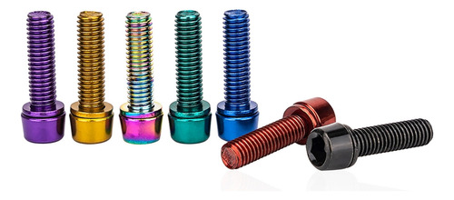 (cc) Tornillo De Vástago De Bicicleta De Acero Inoxidable, T