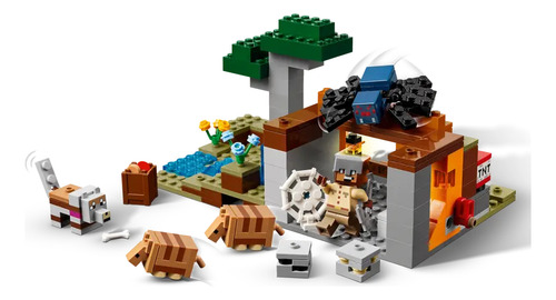 Kit de construcción Lego Minecraft La expedición a la mina Armadillo 21269
