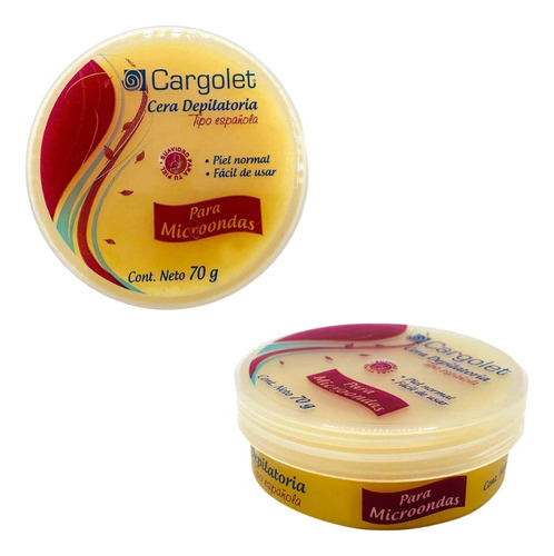Kit De 3 Ceras Depilatorias Para Microondas Cargolet 70gr