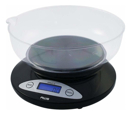 American Weigh - Báscula Compacta De 2 Cuencos De 70.55 o.