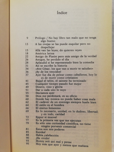 Frases Que Han Hecho Historia, Carlos Fisas, Planeta,1991 (Usado)