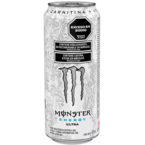 Bebida Energizante Monster Energy Ultra 473ml