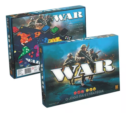 Jogo De Tabuleiro - War - O Jogo Da Estratégia - Grow