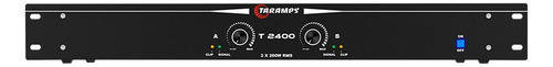 Amplificador Profissional T2400 400w Receiver 4 Ohms Taramps