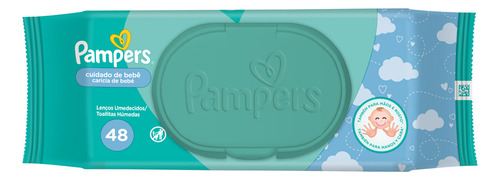 Toallitas Húmedas Pampers Aroma De Bebé Con Tapa X48