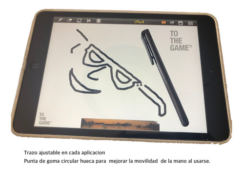 Imagen 5 de 8 de Lápiz Óptico Capacitivo Universal Stylus Táctil Celu Tablet