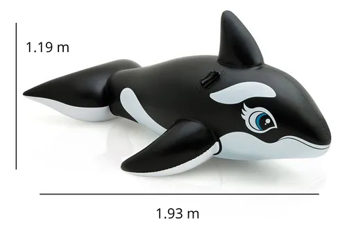 Orca inflable para montar Intex 193 119 cm