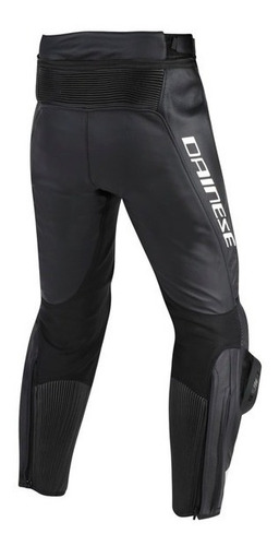 Imagen 2 de 2 de Pantalon Motociclismo Dainese Misano Leather Black