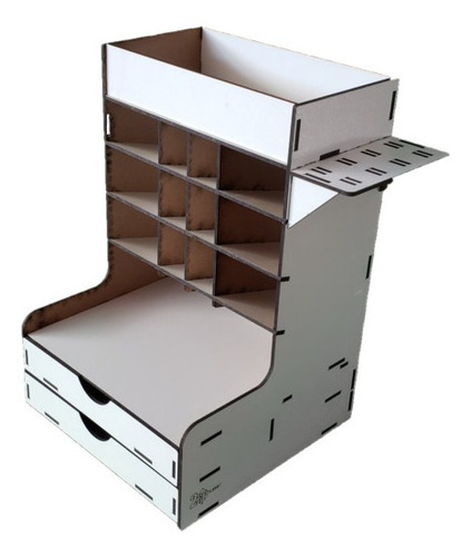 Comb Organizador Bancada Celulares P/ Assistência Branco