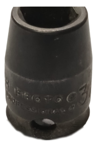 Dado Impacto Entrada 3/8 X 3/8 Macho, 6 Puntas