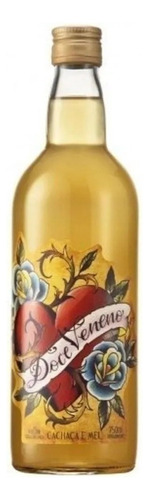 Kit 2 Aperitivo Doce Veneno Cachaça Mel E Limão 750ml