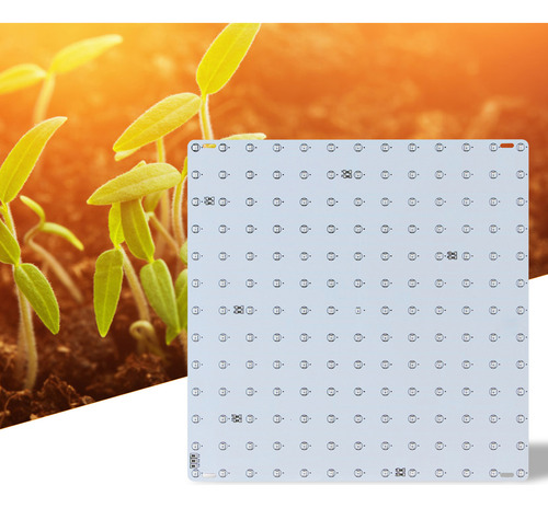 Led Grow Light, Rojo Y Azul, Espectro Completo, 169 Led, Lám