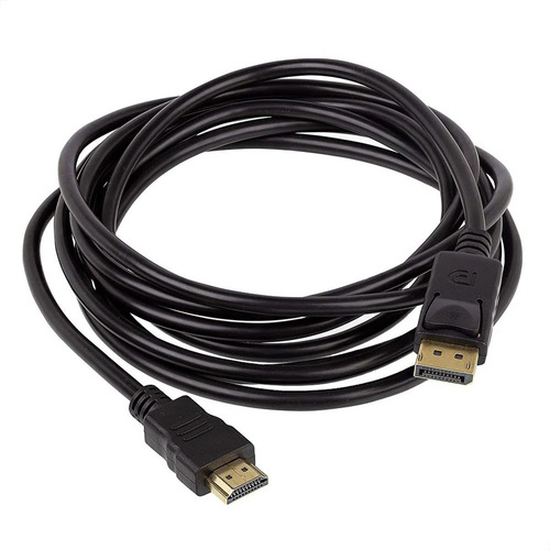 Kit Com 5 Cabos Adaptador Displayport Para Hdmi - 5 Metros