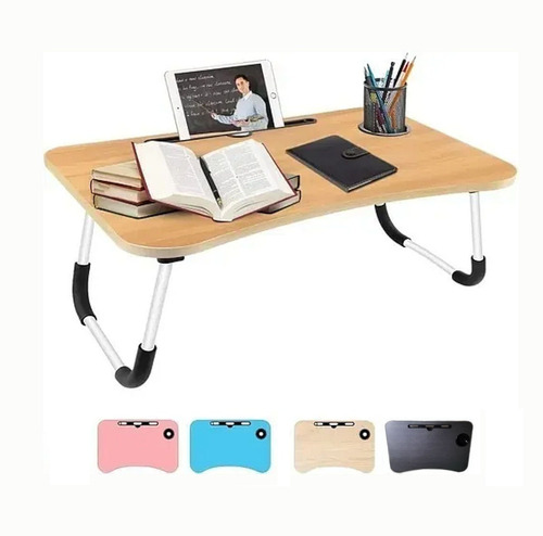 Mesa Bandeja Plegable Desayuno Ideal Notebook Tablet P/ Cama