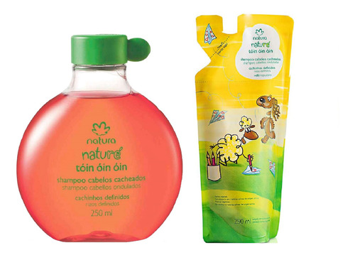 Shampu + Repuesto Toin Oin Oin Cabello Rizado Nature Natura 