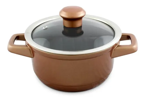 Caçarola Em Cerâmica 16cm 1.1 Litros Cobre Ceraflame