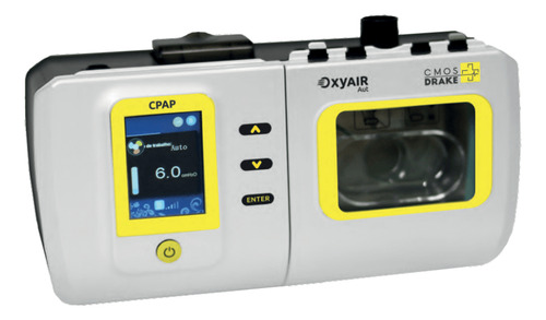 Cpap Automático Oxyair Cmos Drake C/ Filtro E Umidificador