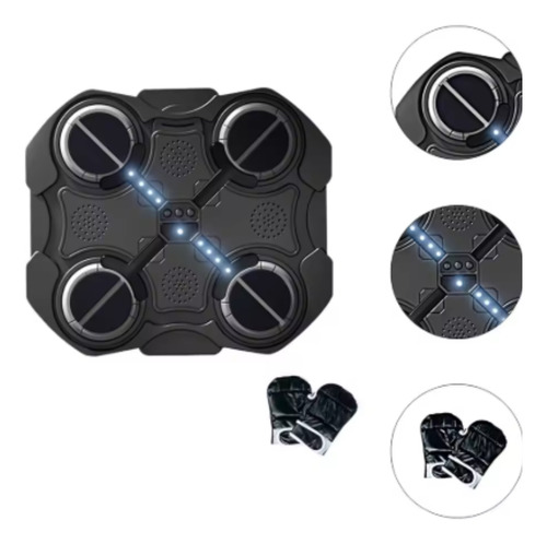 Máquina De Boxeo 4 Pads Electrónico De Pared Entrenamiento