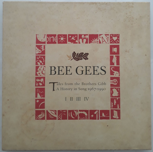 Box 4x Cd (vg/+ Bee Gees Tales From The Brothers Ed Us C/liv