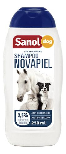 Shampoo Novapiel 250 Ml Sanol Dog