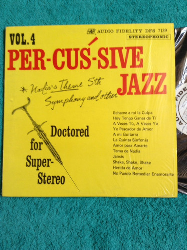 Lp Per - Cus - Sive Jazz Vol . 4