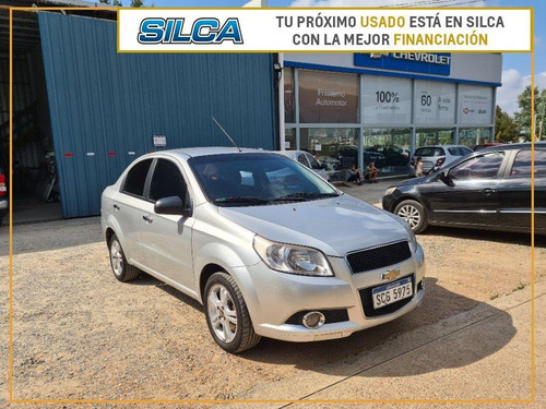 Chevrolet Aveo Lt G3 2012 Gris Plata 4 Puertas