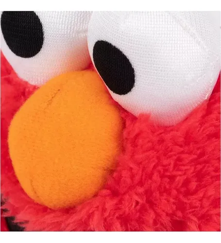 Peluche Muñeco Elmo Plaza Sésamo Abrazos 33 Cm Color Rojo