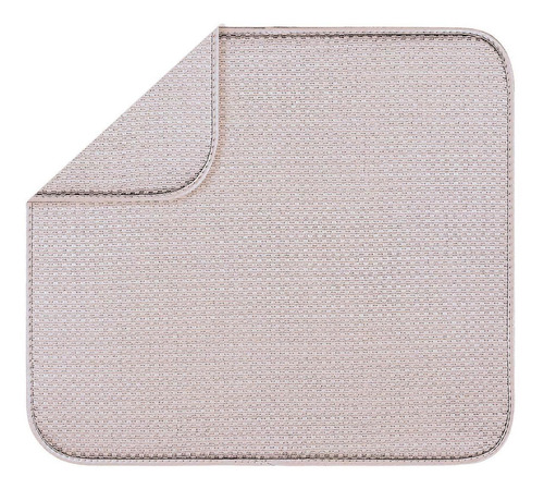 Almohadilla De Secado Grande Alfombrillas Escurridoras Beige