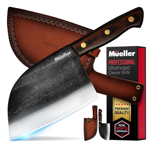 Cuchillo Profesional Para Carne 7 Pulgadas De Acero Mueller