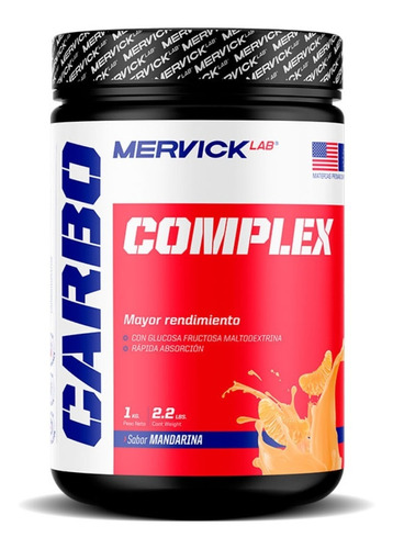 Carbo Complex 1 Kg Mervick Con Maltodextrina Carbohidratos