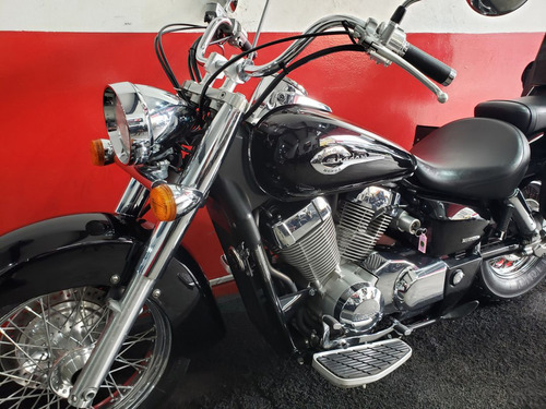 Honda Shadow 750 2009 Preta Preto