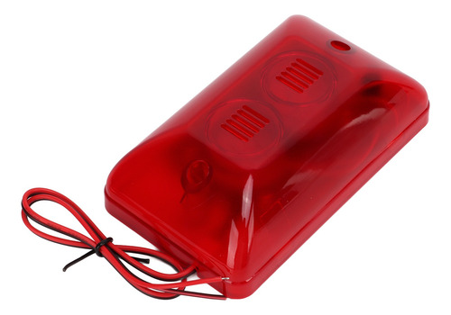 Alarma De Sonido De Emergencia Integrada En Plástico Abs Led
